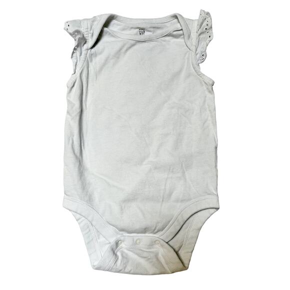 Gap Eyelet Lace Bodysuit Size 12-18m - Picture 1 of 4
